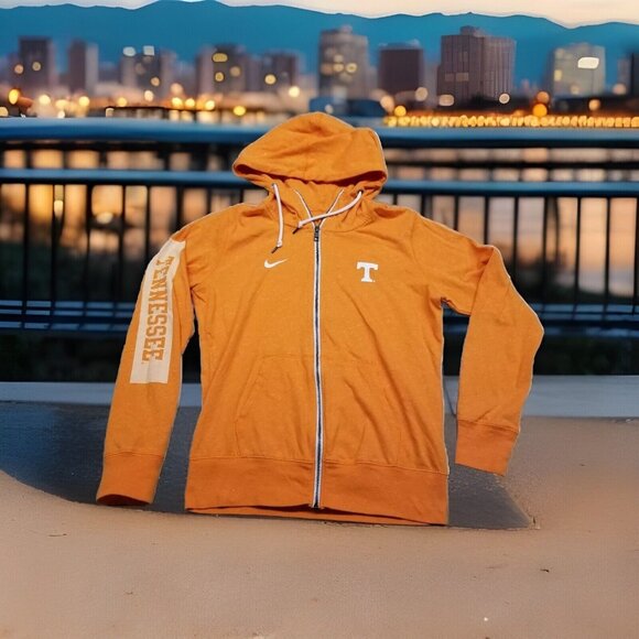 Nike Tops - ✅Nike Tennessee Volunteers Orange Full Zip Hoodie Women’s Large Lightweight Logo